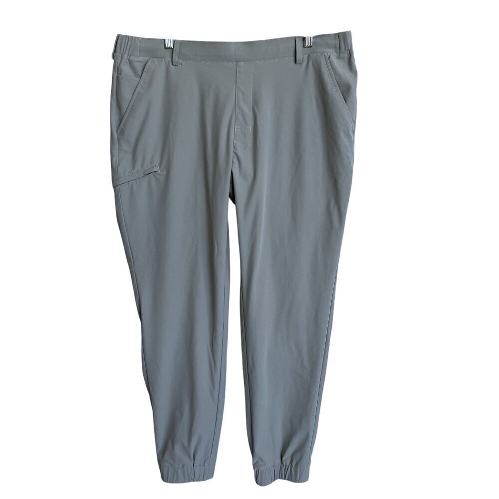 Greg Norman NEW Shark Graphic Mens XL Athleisure Pants Golf Performance Joggers